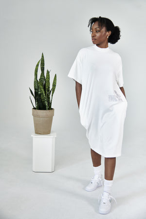 Open image in slideshow, ALLEZ Dress (Off-White)
